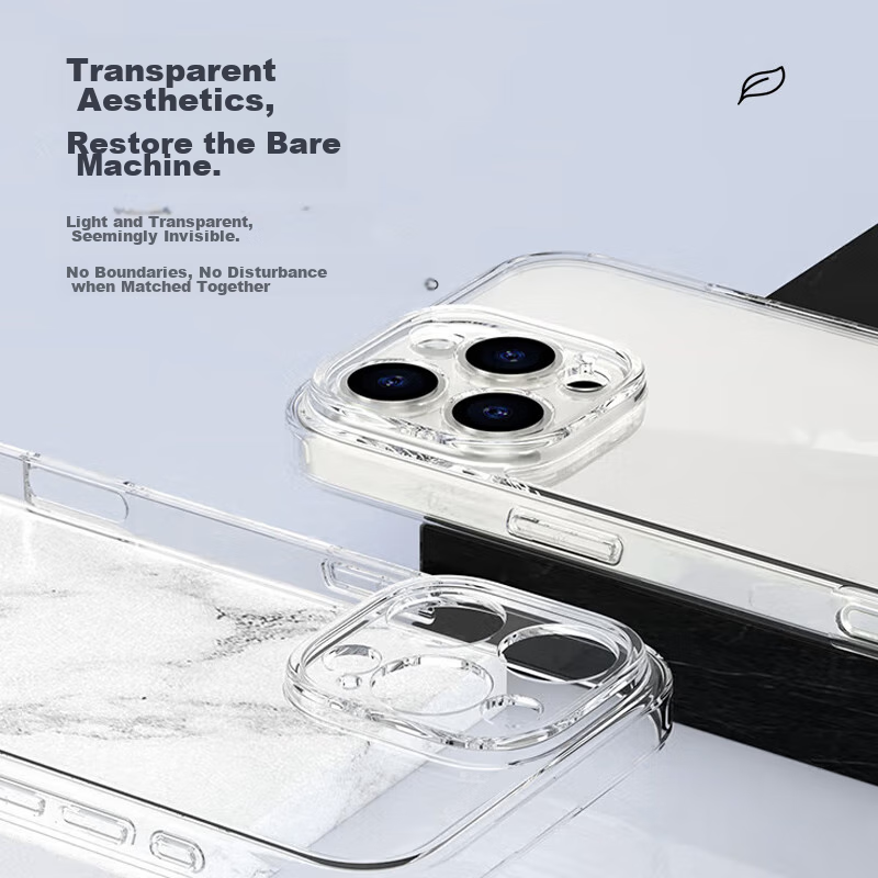 Snowkids IPhone 16 Pro Max Case, Shockproof Ultra-Thin Transparent Simple Soft S...