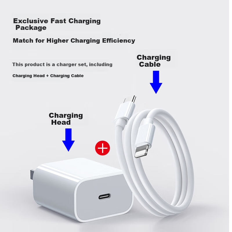 Masentek Apple Charger PD20W Fast Charging Kit 30W Data Cable for iPhone 14 Pro...