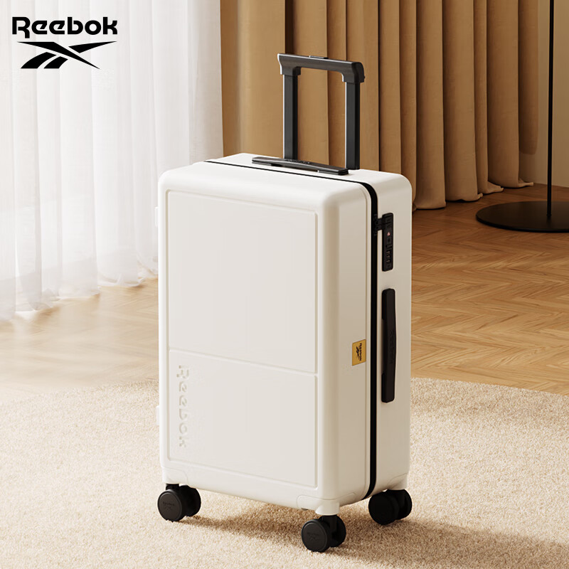 Reebok PC Rolling Luggage Suitcase Multi-functional Large Capacity Travel Passwo...