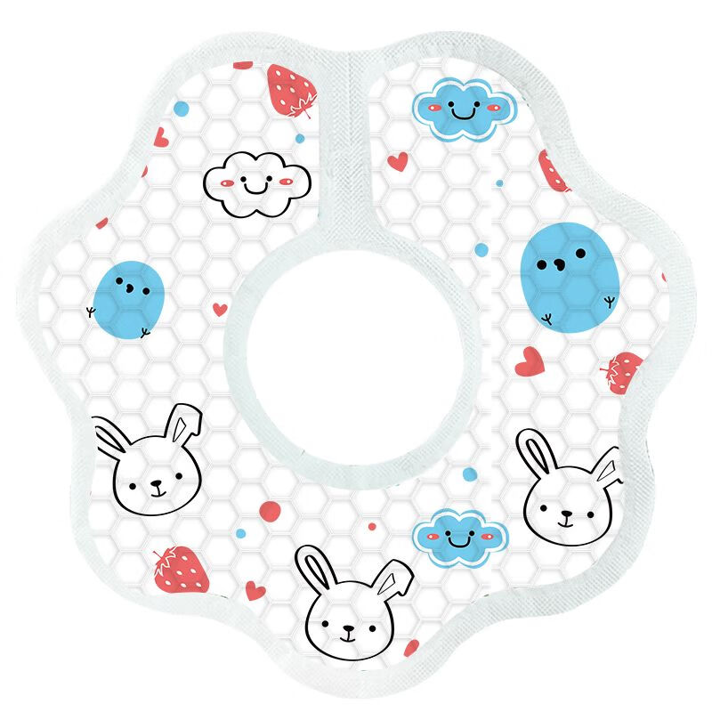 Ankexin Disposable Large Bibs for Babies [40 Pieces] Individually Packaged Baby...