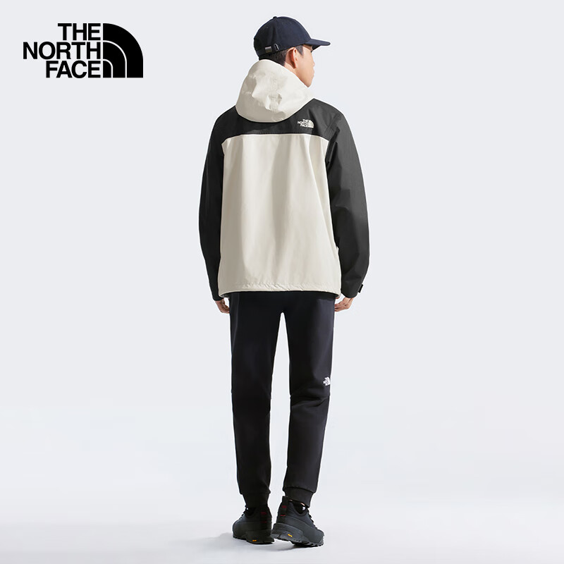 The North Face Men's Outdoor Windproof Single-Layer Hard Shell Jacket 8ESQ Beige...