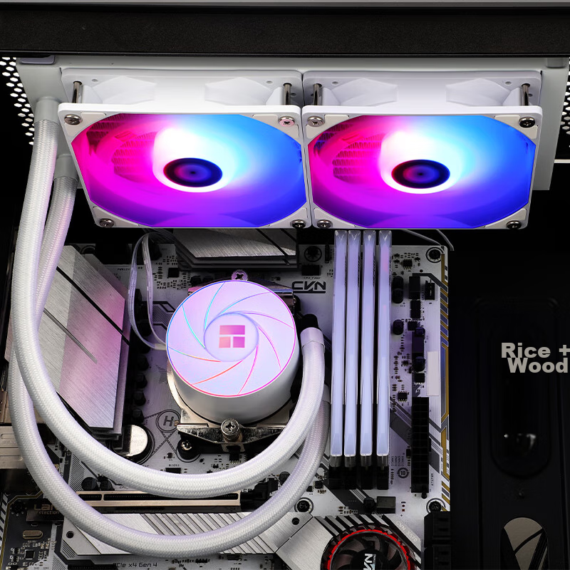 Thermalright AQUA ELITE 240 WHITE ARGB All-In Liquid Cooler, Eclipse Chroma Ligh...