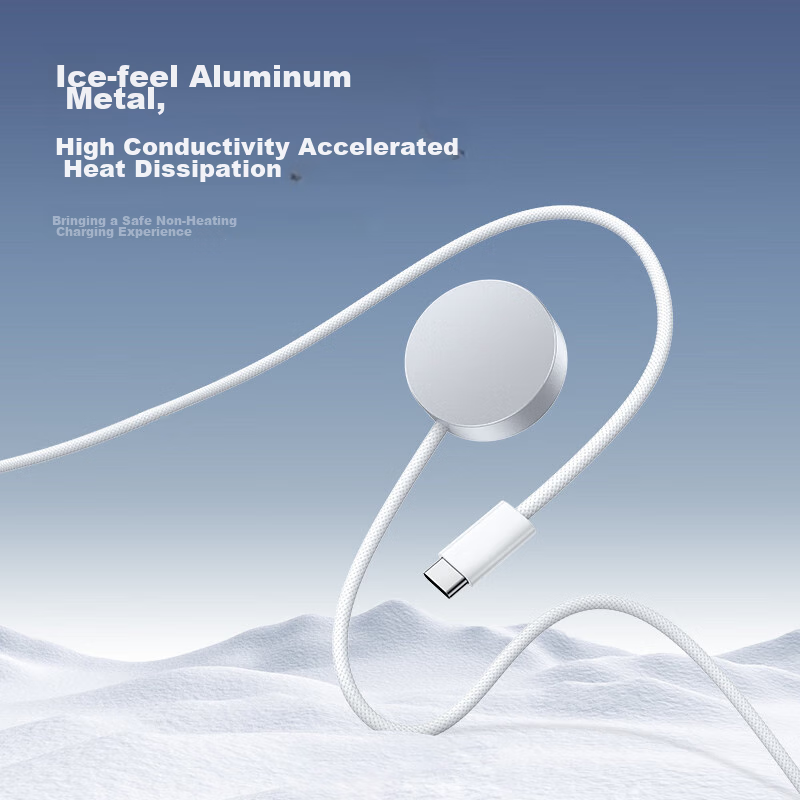 W&P [USA] Compatible with Apple Watch Charger Cable, Magnetic Fast Charging for...