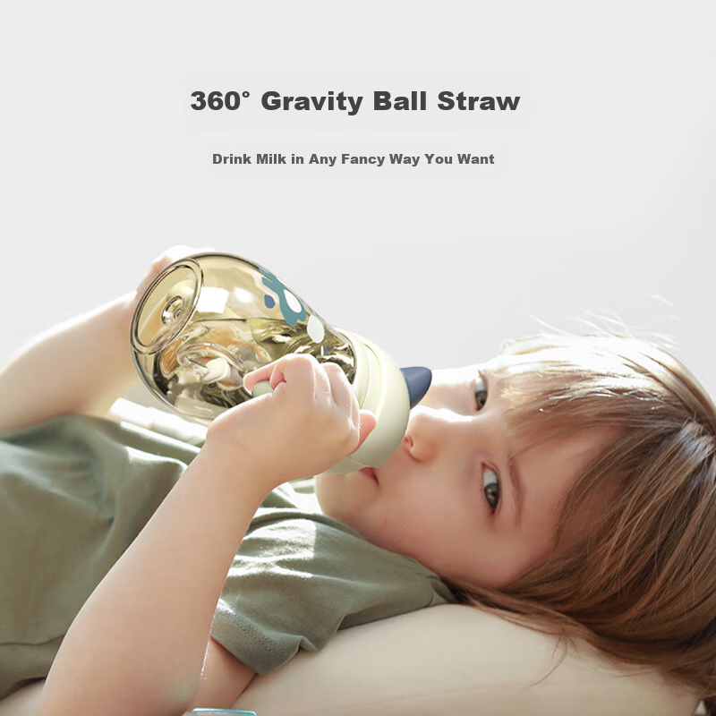 Taoqibaby Sippy Cup, Duck-Billed Cup, PPSU Baby Straw Cup, Children's Water Cup,...