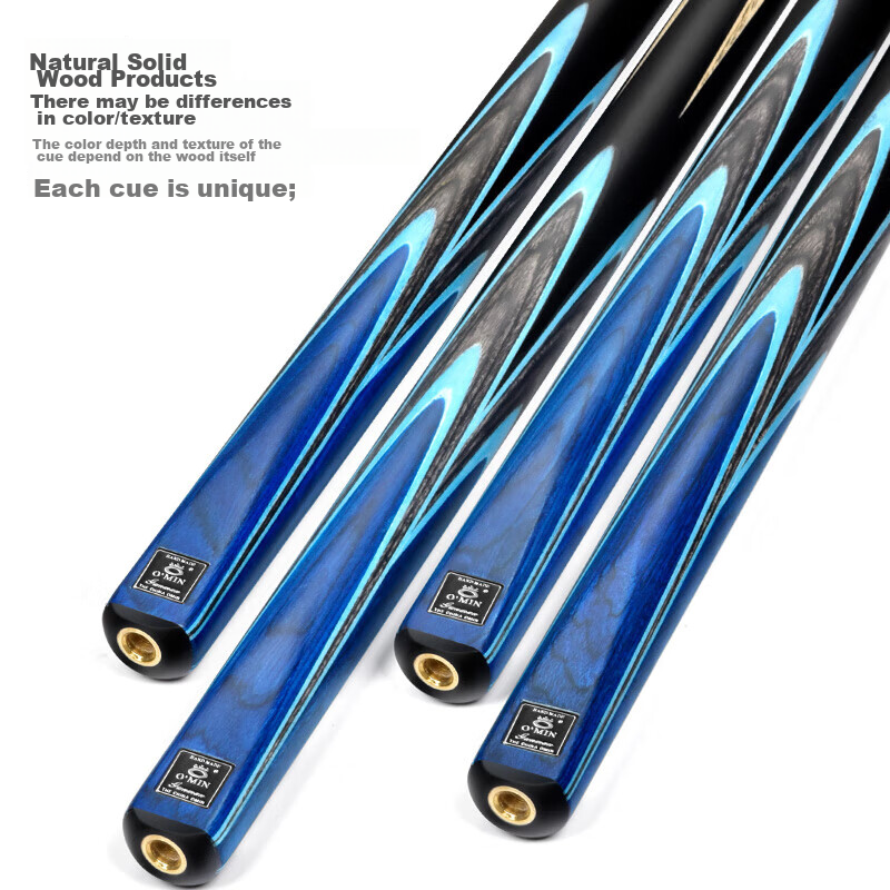 Aomi Xindai Pool Cue Set, Small Tip, Snooker Cue, Chinese 8-Ball, Black 8 Billia...