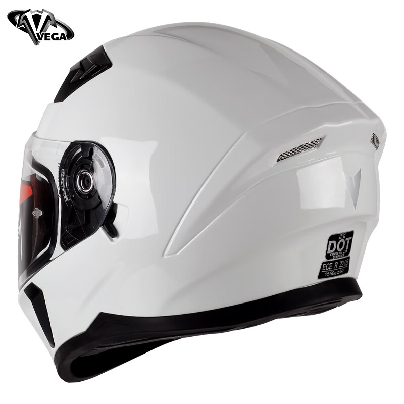 VEGA SA-39 American Dual Lens Motorcycle Helmet Unisex Full Face Helmet Four Sea...