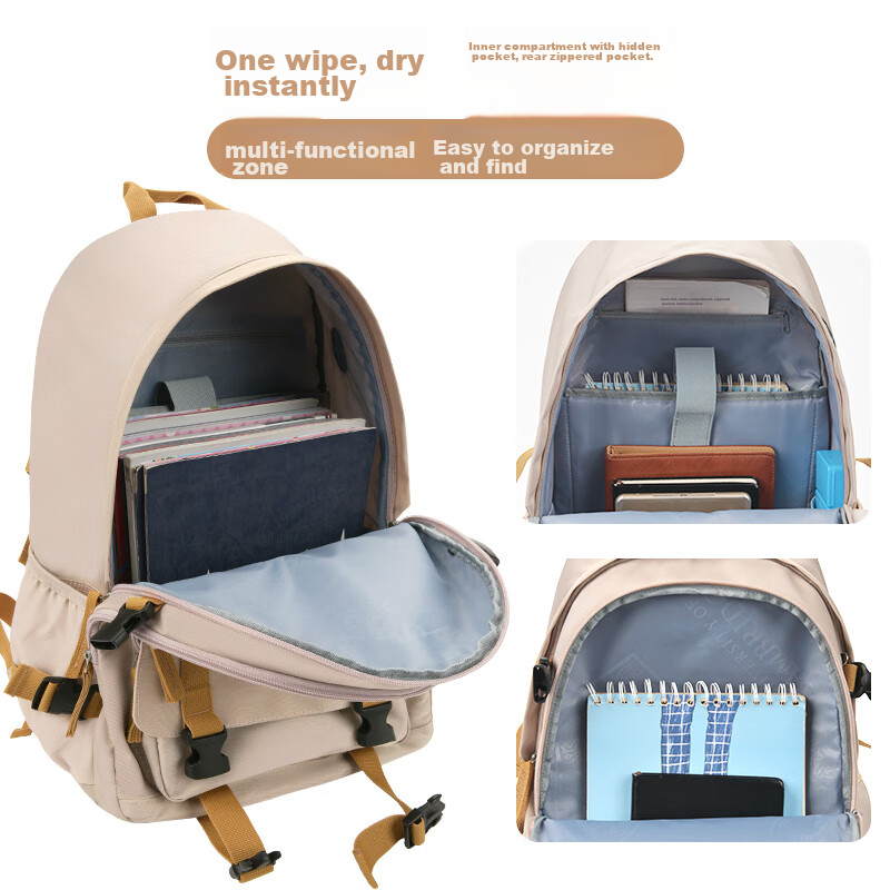 UNIVERSITY OF CAMBRIDGE Backpack for Female Middle School Students, Fashionable...