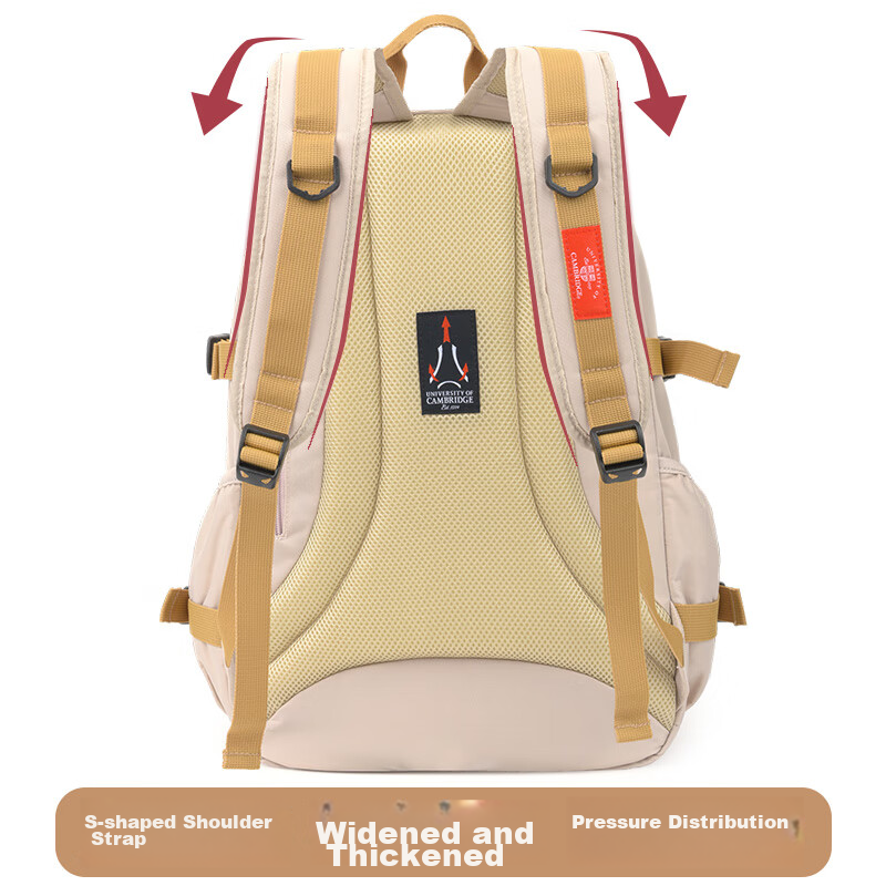 UNIVERSITY OF CAMBRIDGE Backpack for Female Middle School Students, Fashionable...