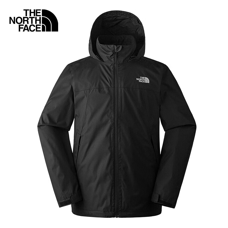 The North Face Men's Outdoor Windproof and Waterproof Single-Layer Hard Shell Ja...