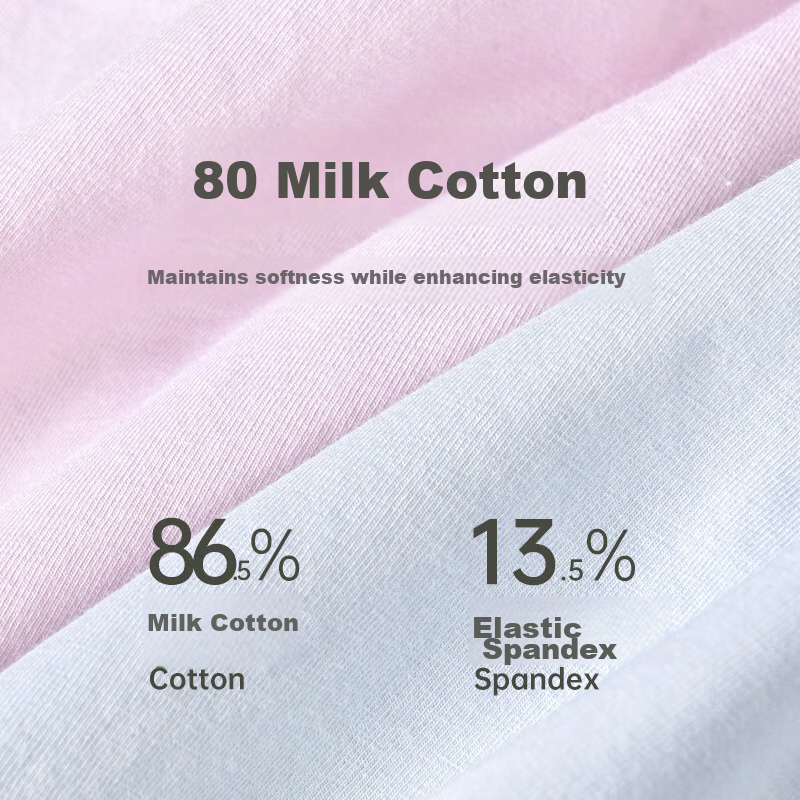 Ailier & Oulula Girls' Underwear, Cotton 80 Count, Seamless, Mint Mambo Shorts,...