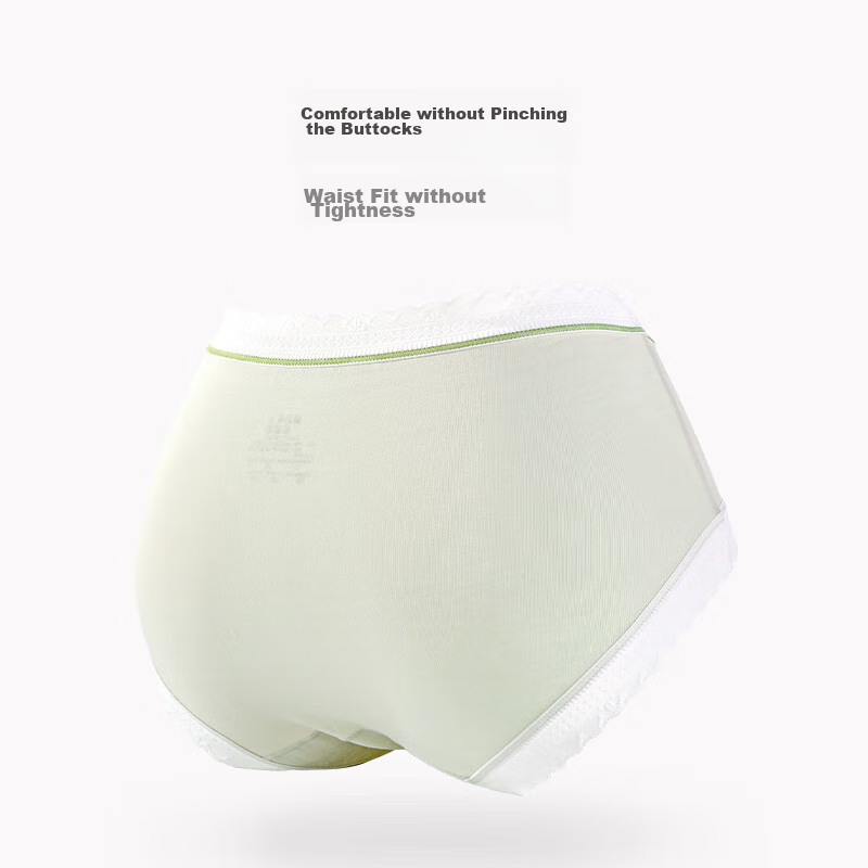 Ailier & Oulula Girls' Underwear, Cotton 80 Count, Seamless, Mint Mambo Shorts,...