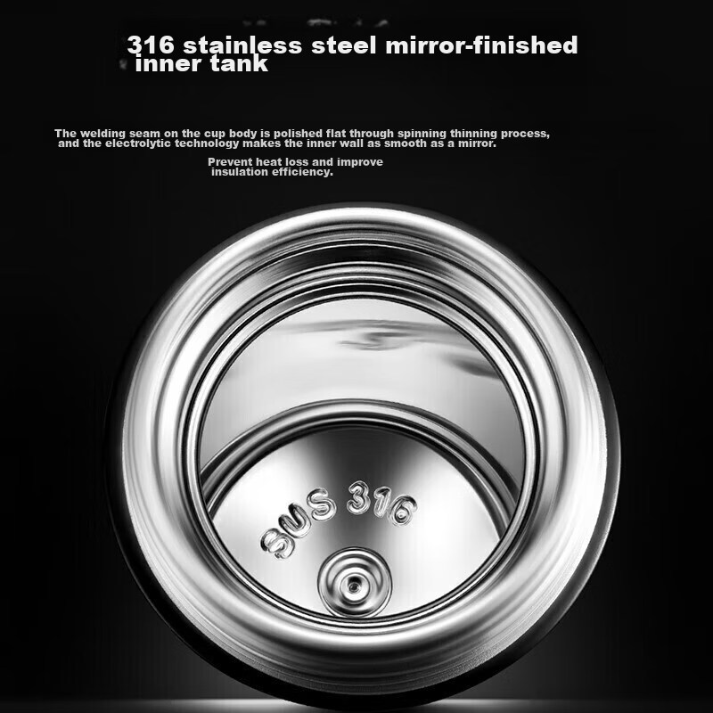 Vanow Smart Insulated Mug for Men And Women, 316 Stainless Steel Water Cup, Port...