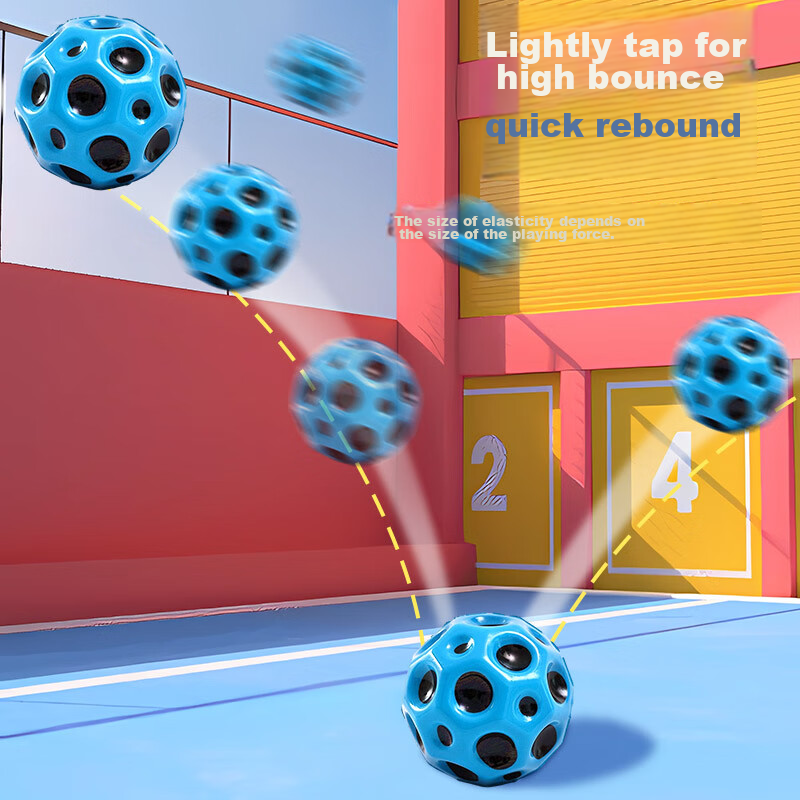 TaTanice Elastic Ball, Children's Outdoor Toy, Wrist Bouncy Ball with String, Ad...