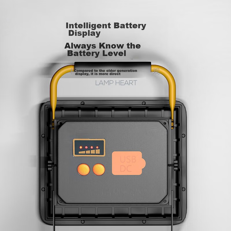 SMILING SHARK LED Rechargeable Emergency Lighting, Outdoor Portable Handheld Sea...