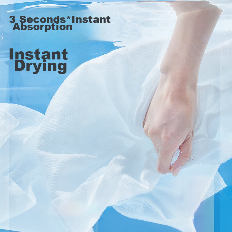 Ankexin Disposable Bath Towel for Adults, Thick Pearl Pattern, Portable for Busi...