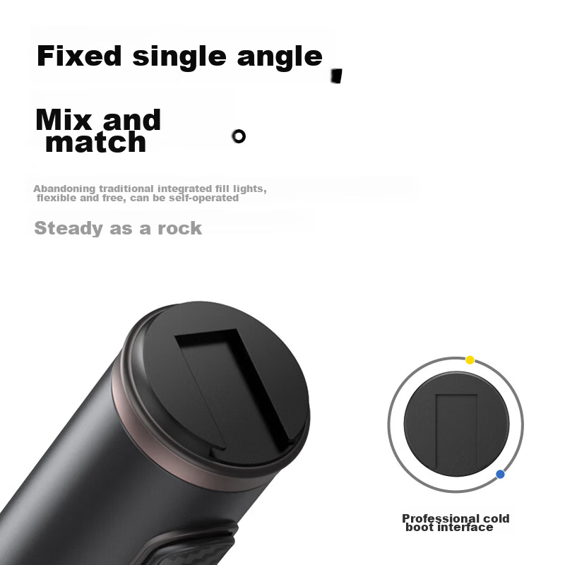 W&P Selfie Stick Tripod with Anti-Shake Gimbal, 360-Degree Rotation, Multifuncti...