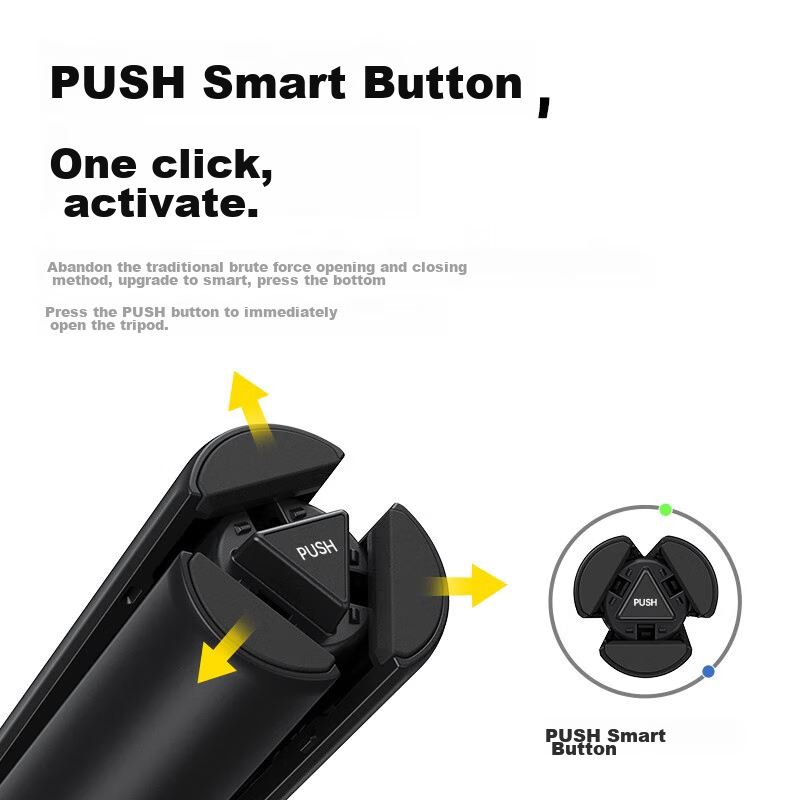 W&P Selfie Stick Tripod with Anti-Shake Gimbal, 360-Degree Rotation, Multifuncti...