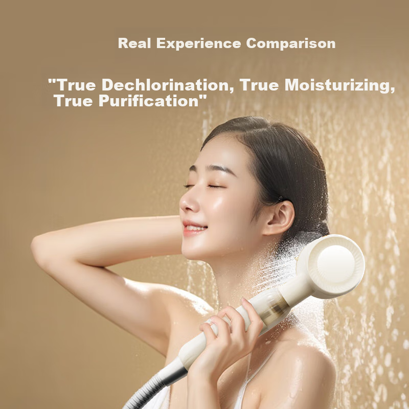 Angell home shower filter water purifier for shower hot water filter faucet head...