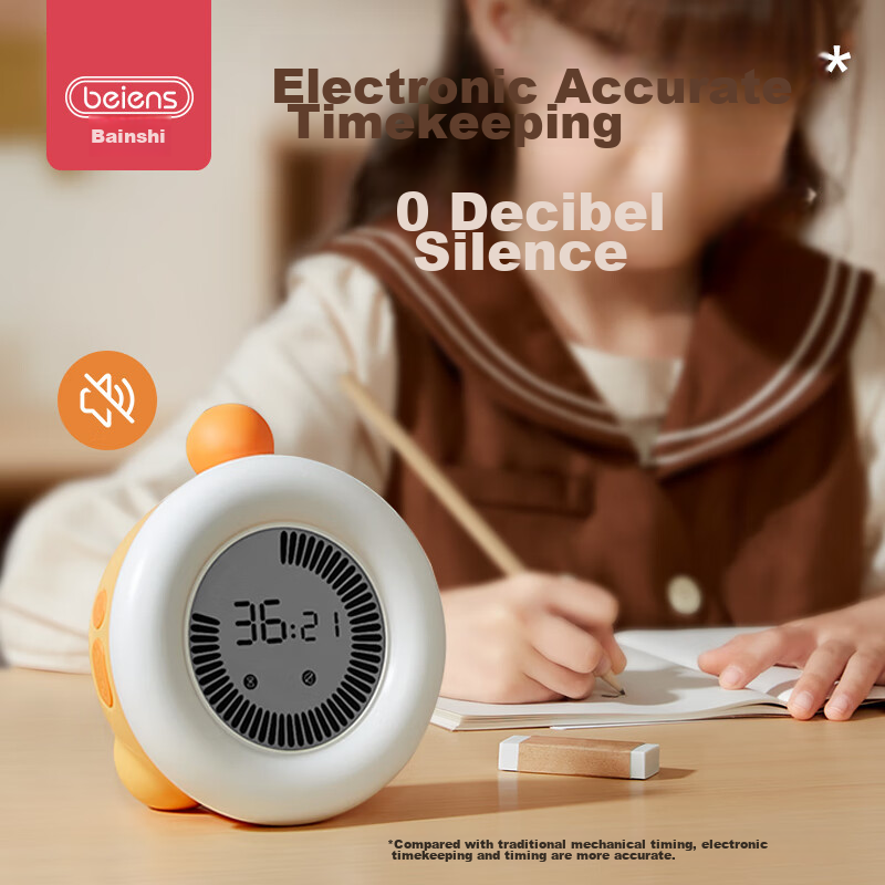 Beinshi Timer, Time Management Tool, Visual Aid for Children's Homework And Stud...