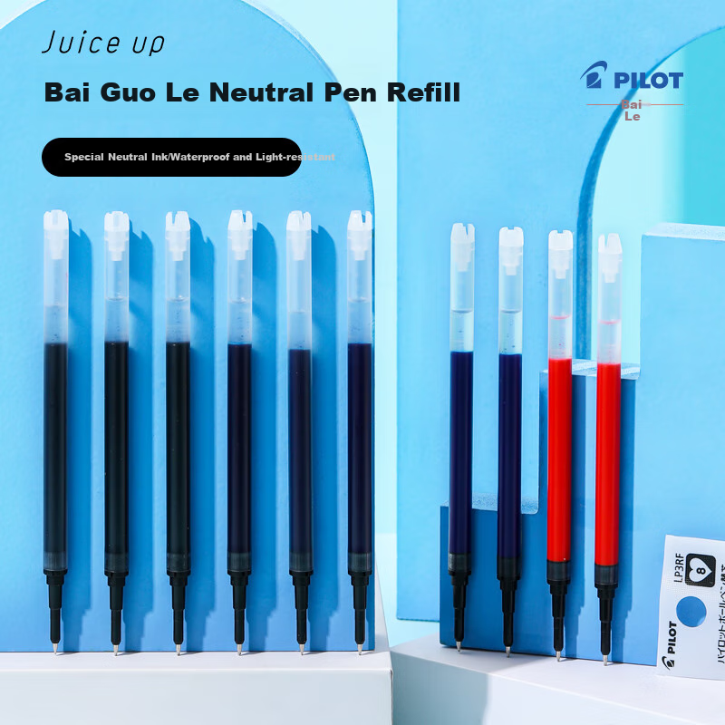 PILOT Juice Up New Version Gel Pen Refill LP3RF-12S3-R 0.3mm Red 10-Pack