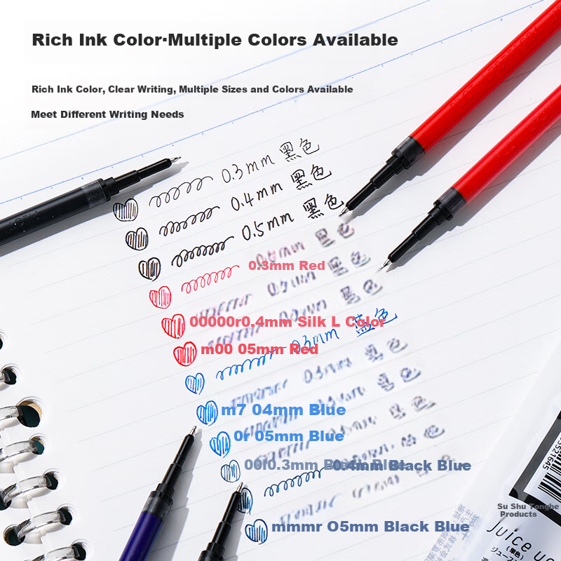 PILOT Juice Up New Version Gel Pen Refill LP3RF-12S3-R 0.3mm Red 10-Pack