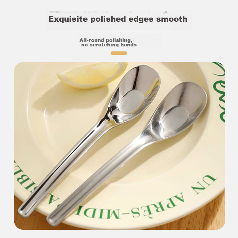 Baoshi Baby Spoon, Children's Supplementary Food Spoon, 316 Stainless Steel Yuan...