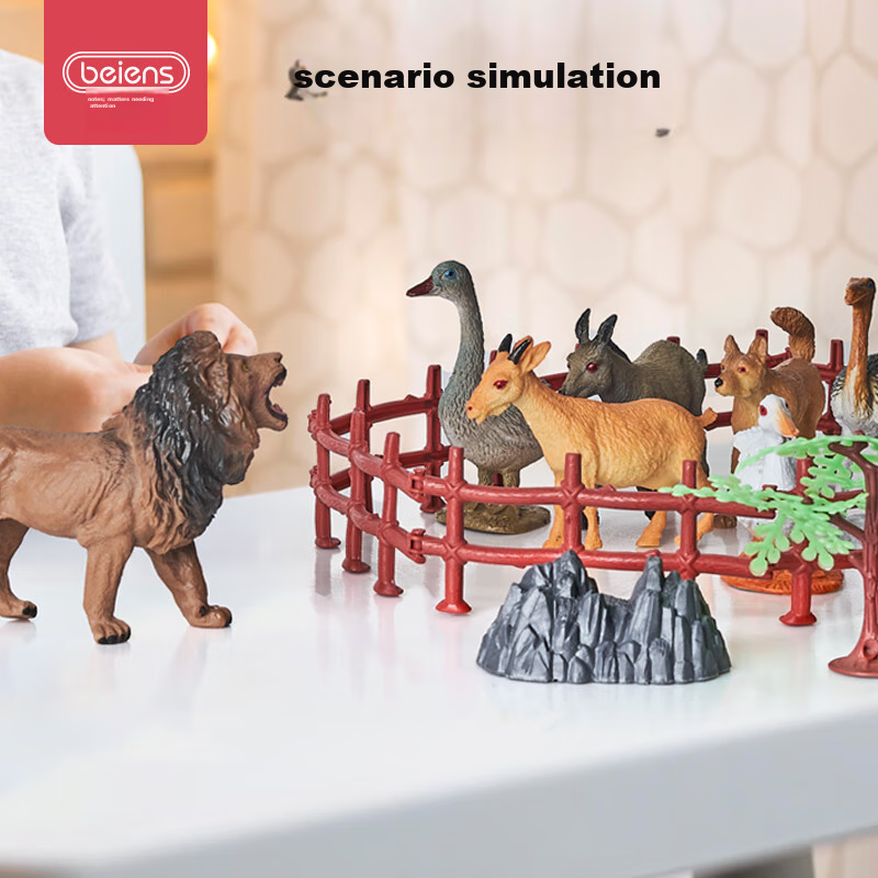 Beinshi Realistic Animal Models, Children's Zoo Toys for Boys And Girls Aged 3-6...
