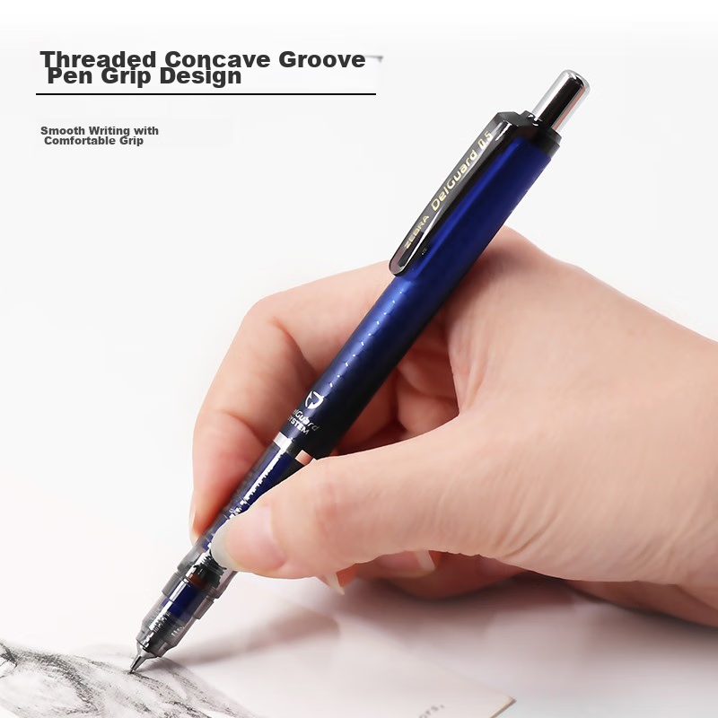 ZEBRA 0.5mm Mechanical Pencil, Break-Resistant Drawing Pencil for Students, Low...