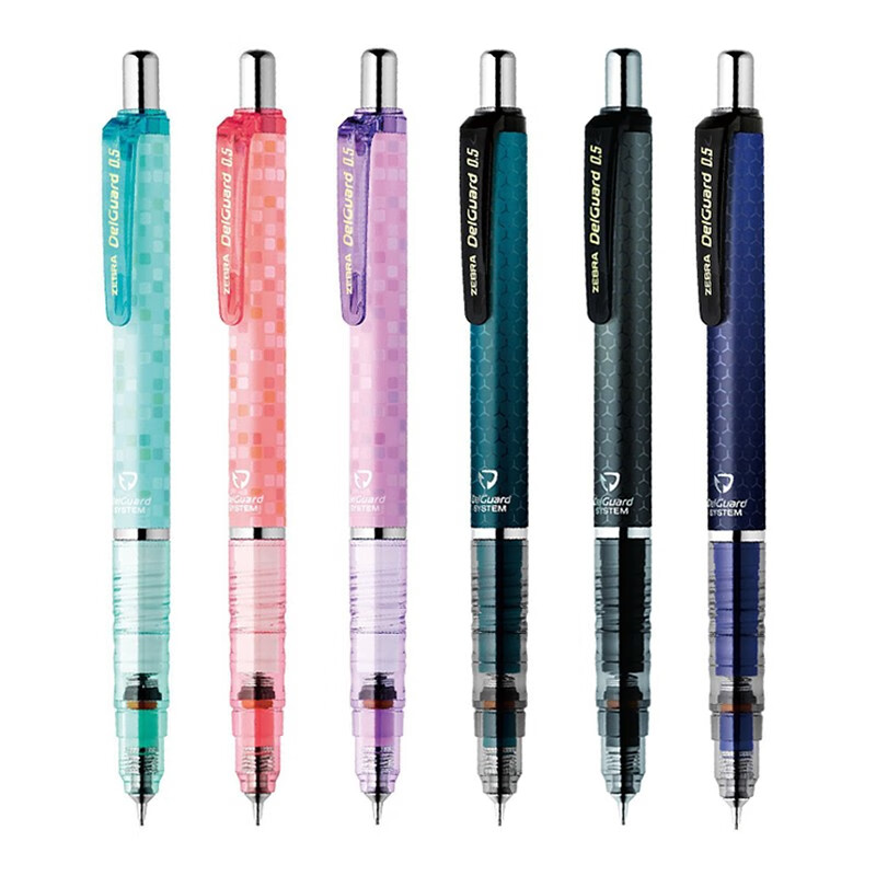 ZEBRA 0.5mm Mechanical Pencil, Break-Resistant Drawing Pencil for Students, Low...