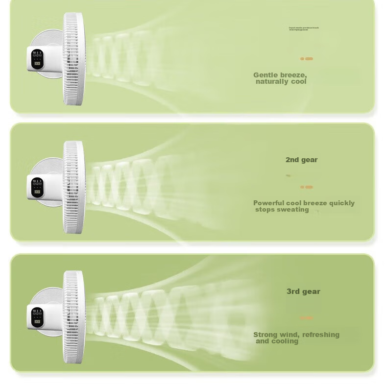 AUX Electric Fan/Remote Control Floor Fan/Home Air Circulation/energy-Saving Gen...