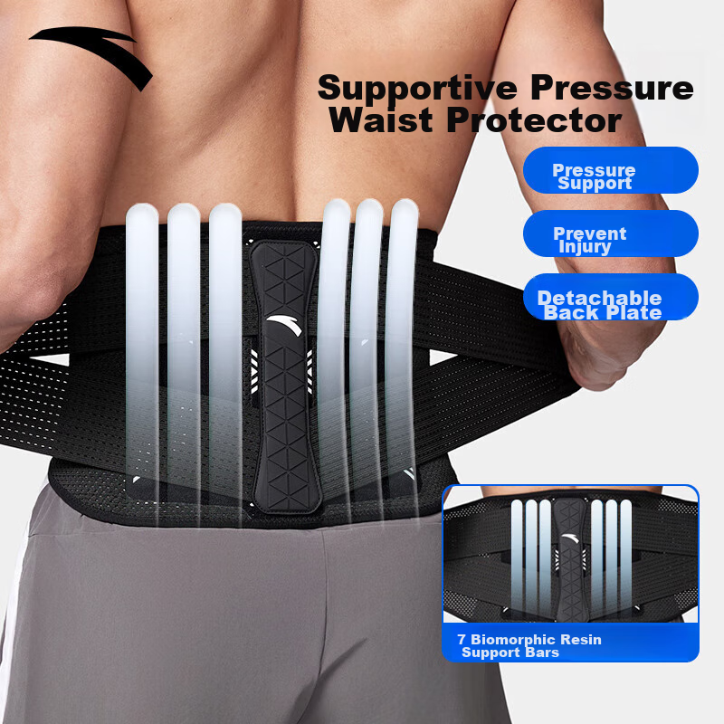 ANTA Lumbar Support Belt for Herniated Disc, Prolonged Sitting, Lumbar Muscle St...