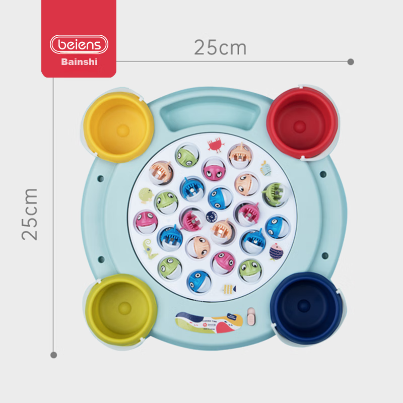 Beinshi Children's Fishing Toy, Baby Magnetic Fishing Disc, for Boys And Girls A...