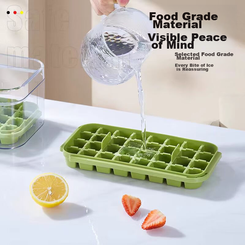 Baijie Ice Cube Mold, Ice Maker Mold, Ice Cube Maker, Ice Tray, Thickened Ice Cu...