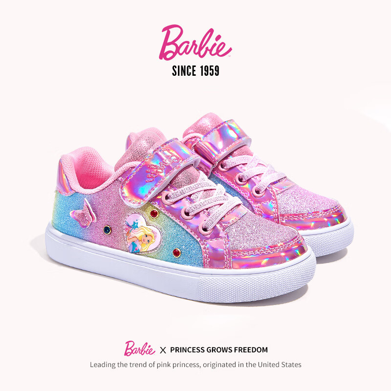 Babi Children's Shoes, Girls' Spring And Autumn Princess-Style Low-Top Sneakers,...