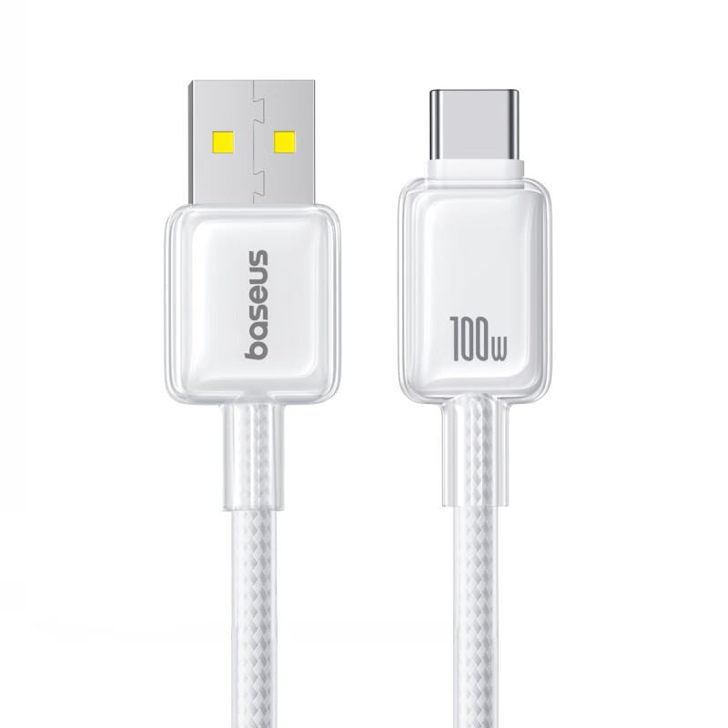 Baseus Type-C Data Cable, 6A Super Fast Charging 100W/88W/66W/40W, Compatible wi...