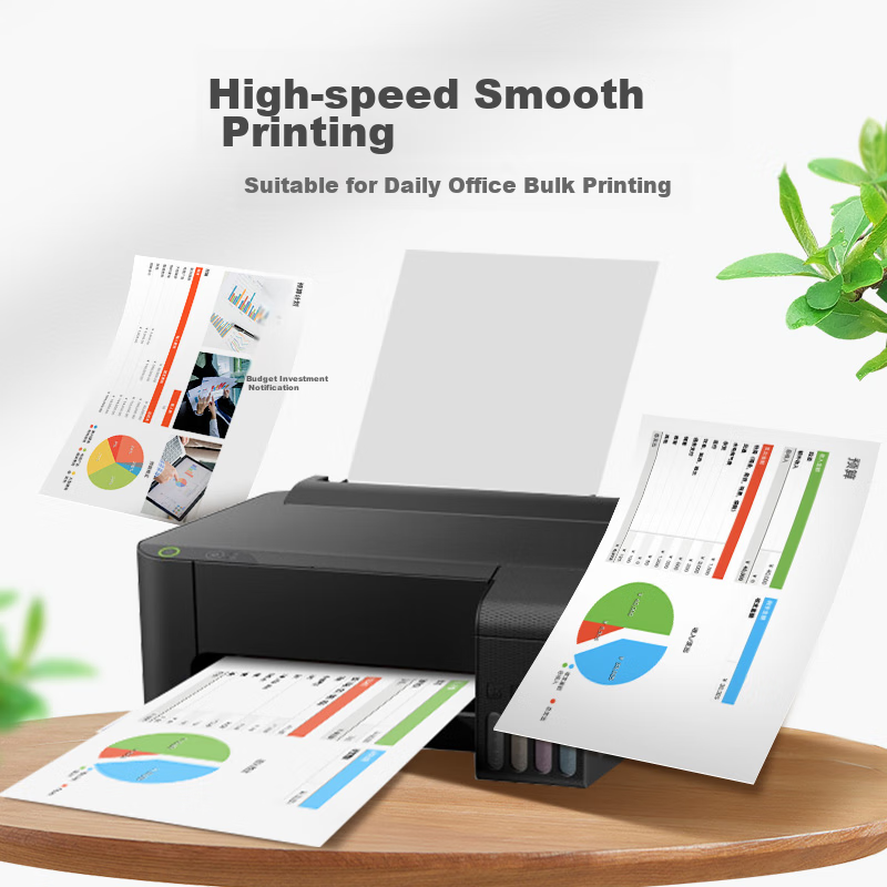 Baiwang Medium to High-End Green Baiwang A4 Printing Paper, 80g 500 Sheets*5 Pac...