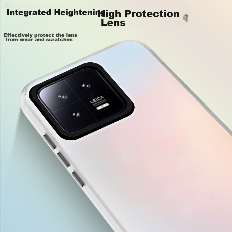 Baozou Suitable for Xiaomi 13 Phone Case, Xiaomi 13 Protective Cover, Silicone S...