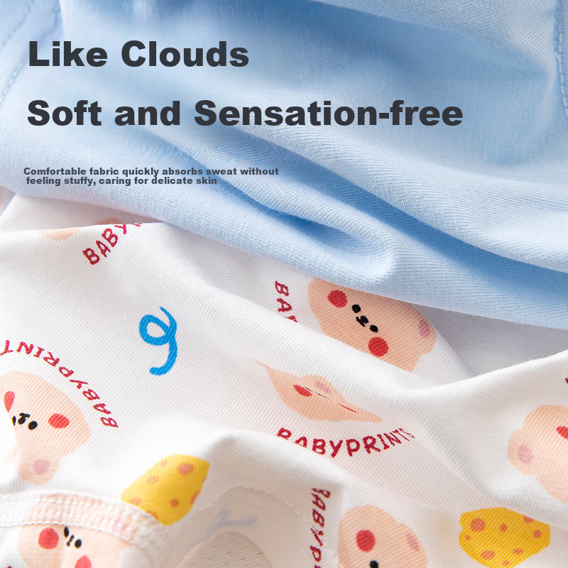 Babyprints Boys' Briefs 3-Pack Kids Underwear Boys' Boxer Briefs Little Boys' Fo...