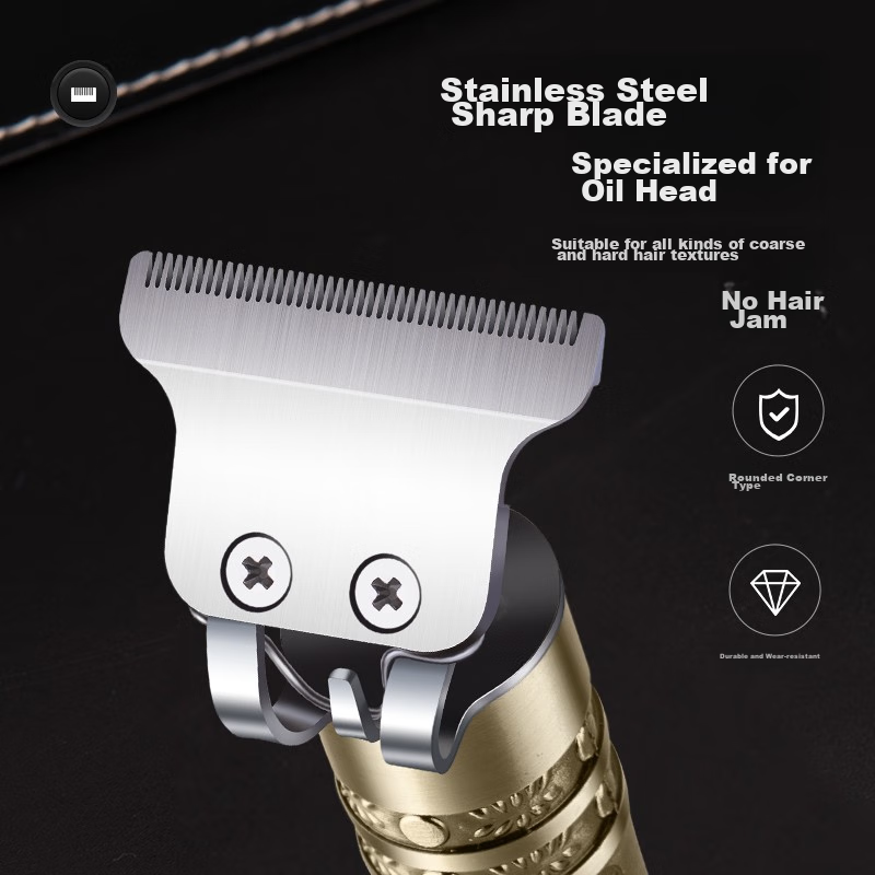 AUX Hair Clipper, Electric Trimmer for Adults, Hair Carving Electric Shaver, Hai...