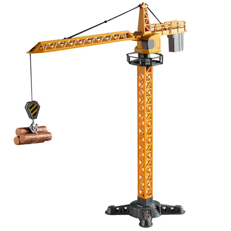Dad Mom Crane Tower Crane Toy Model Construction Vehicle Excavator Toy Car Child...