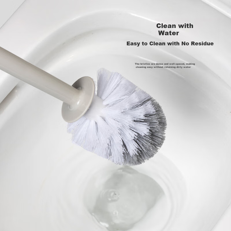 Bendi Extended Handle Toilet Brush Set, Bathroom Cleaning Brush, Toilet Cleaning...