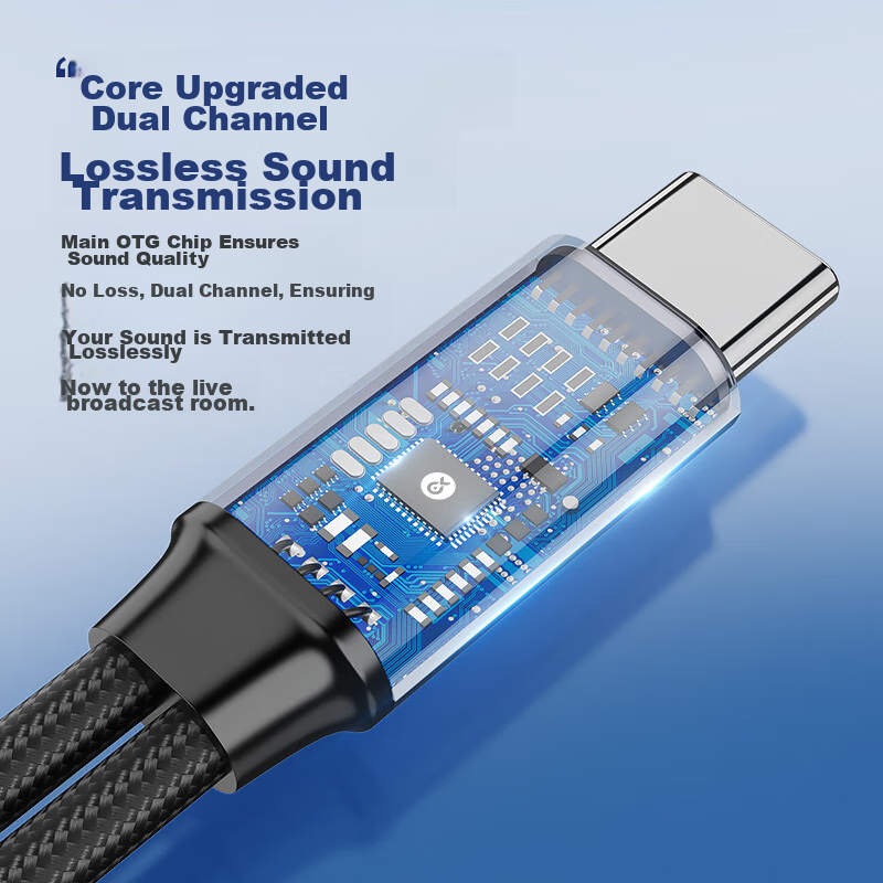 Biaze Microphone Sound Card Live Streaming OTG Cable, Live Streaming Sound Card...