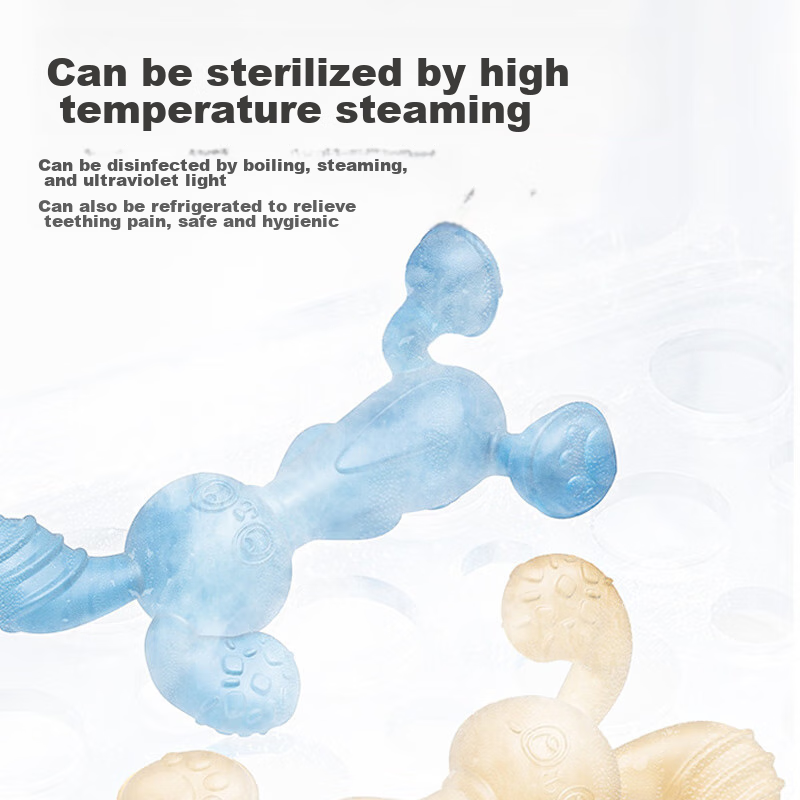 Baoshi Baby Teether, Infant Teething Toy, 3-4 Months Oral Stage Toy, Nano Silver...