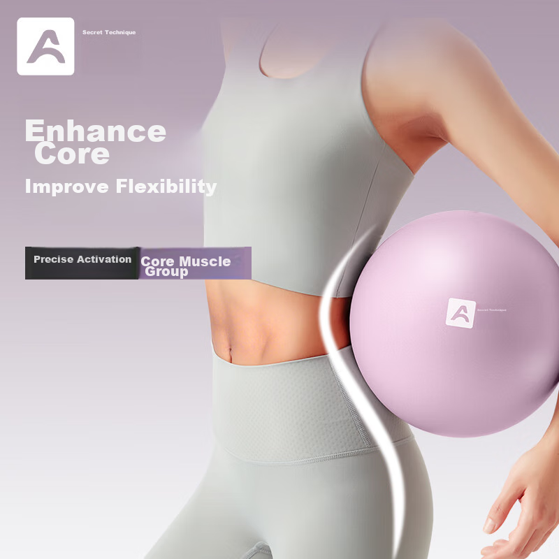 Aoyi Pilates Ball, Yoga Ball, Pelvic Floor Muscle Exercise, 25cm Shaping, Buttoc...