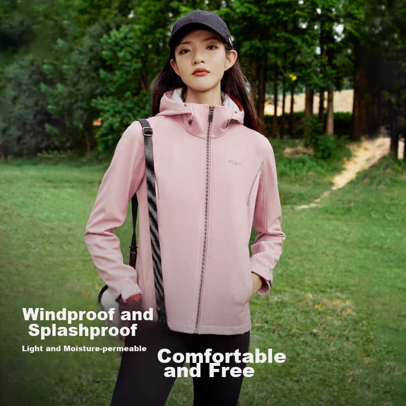 Pelliot Outdoor Softshell Jacket, Spring Men's And Women's Hiking And Mountainee...