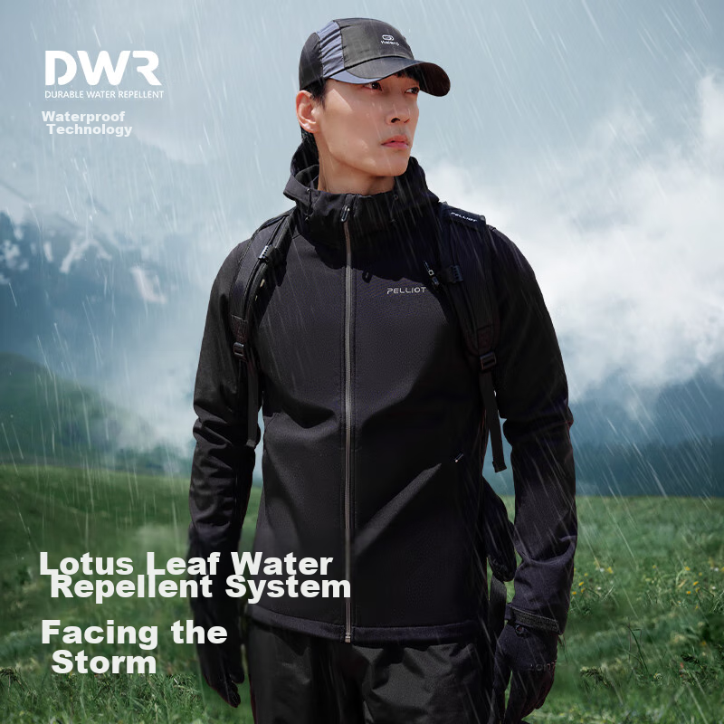 Pelliot Outdoor Softshell Jacket, Spring Men's And Women's Hiking And Mountainee...