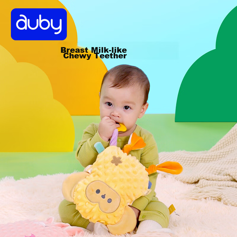 Auby Infant And Toddler Toy, Plush Peanut Monkey, Comforting Doll, Edible Water...