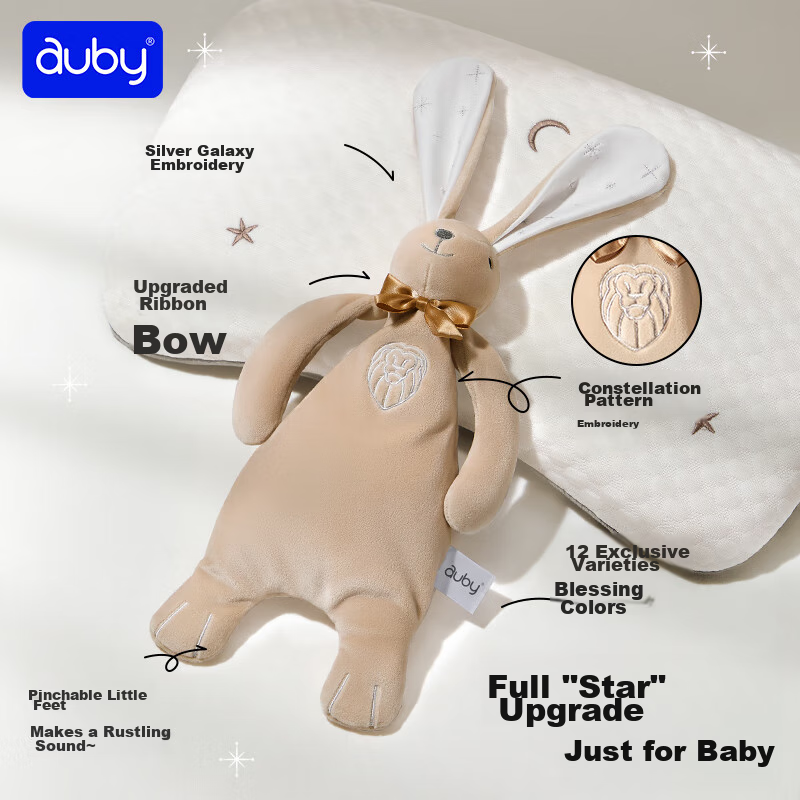 Auby Baby And Toddler Toy, Constellation Little Rabbit Comfort Blanket, Baby Sle...