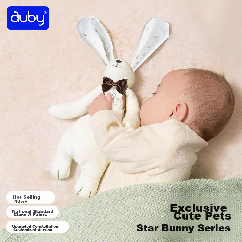 Auby Baby And Toddler Toy, Constellation Little Rabbit Comfort Blanket, Baby Sle...