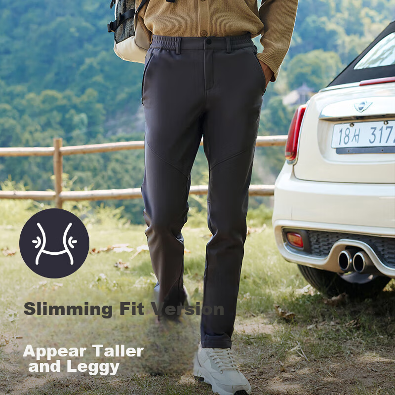 Pelliot Outdoor Softshell Pants for Men And Women, Spring And Autumn, Water-Repe...